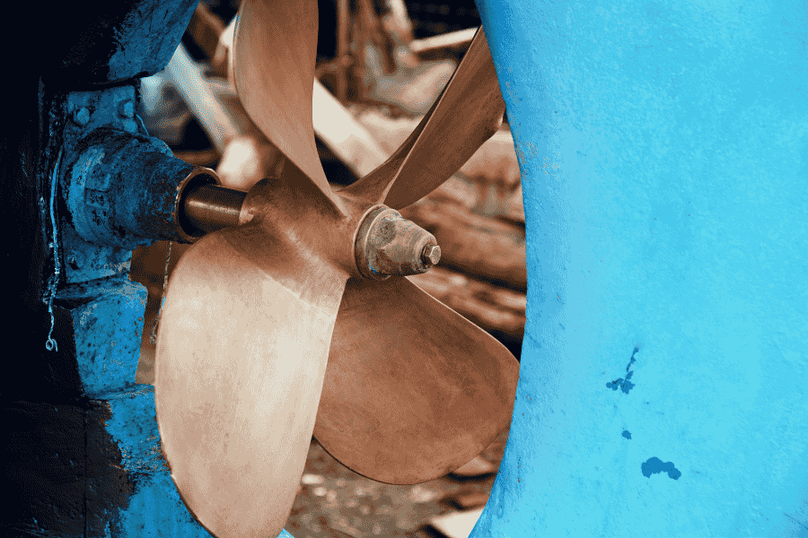 bronze propeller